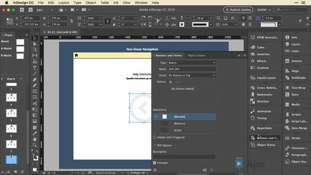 How to create a "smart" back button to previous page with InDesign & in5 смотреть онлайн