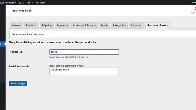 Restrict products by billing email addresses at checkout смотреть онлайн