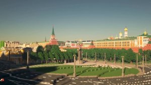 Москва в Minecraft 1 к 1 - часть 3