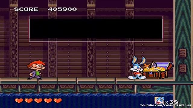 Tiny Toon Adventures Buster's Hidden Treasure - All Bosses