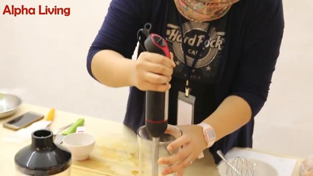 Alpha S Food Processor Hand Blender Mixer 850W with 20 Speed 600ML Juice Cup (KEA0188) смотреть онлайн