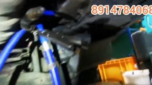 MMC Pajero Паджеро, промывка печки, системы охлаждения автомобиля