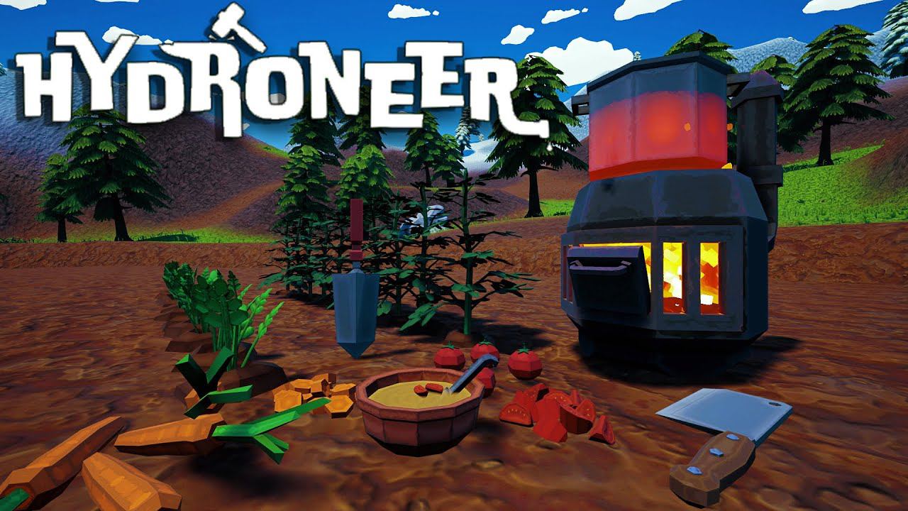 СОБРАЛ СВОЙ ПЕРВЫЙ УРОЖАЙ И УГОСТИЛ ЖИТЕЛЕЙ ГОРОДА... я стал фермером?! - Hydroneer