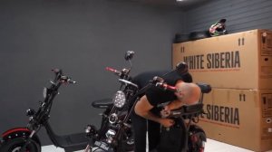 Купить электроскутер White Siberia PRO 2WD 4000W 60v21ah (полноприводный, 2*2000W)