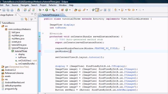 Android Tutorial & Lessons 24: Full Screen Activity & set the orientation смотреть онлайн