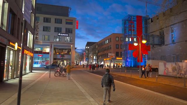 Cologne, Germany Christmas Market Tour - 4K60fps - With Captions