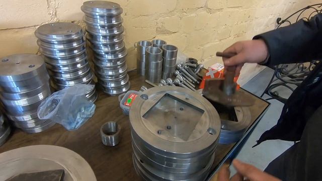 Приспособление для Профильной Трубы к Любому Станку для холодной ковки смотреть онлайн