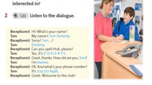 "Giving personal information" Grade 5.