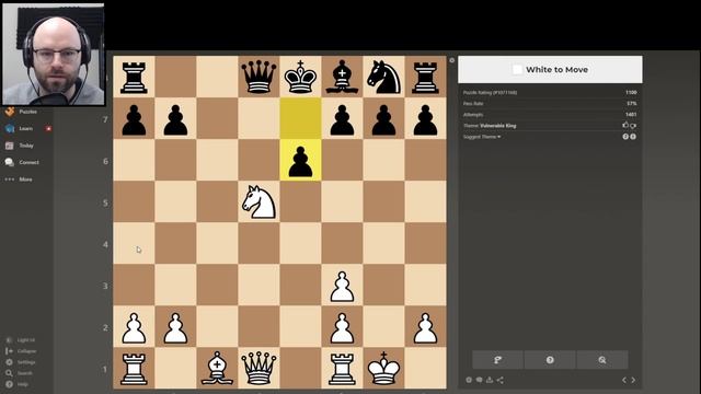 99 IQ Chess Player Tries To Solve Beginner Puzzles смотреть онлайн