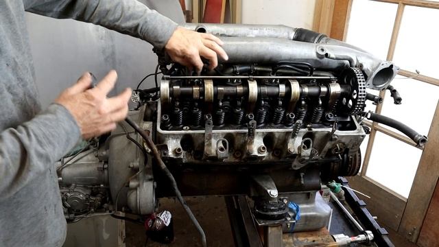 MERCEDES M100 6.3 ENGINE DISASSEMBLY. PART 1 смотреть онлайн