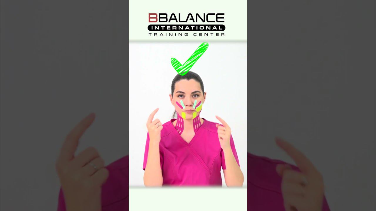 Снимайте тейпы с лица правильно. Учитесь тейпированию у профессионалов BBalance смотреть онлайн