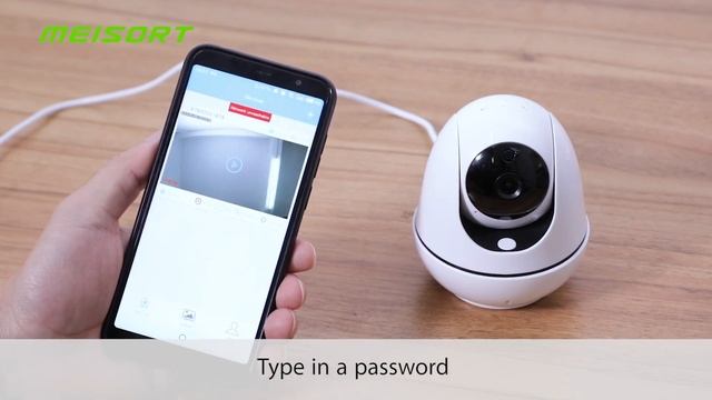 Meisort V11 Smart Motion Tracking Security Camera Operation Instruction смотреть онлайн