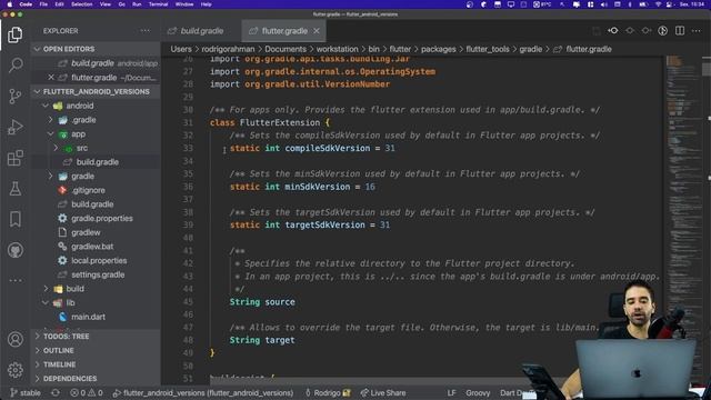 Flutter 2.8.1 ATENÇÃO!!! minSdkVersion do Android é configurado agora pelo flutter_tools смотреть онлайн