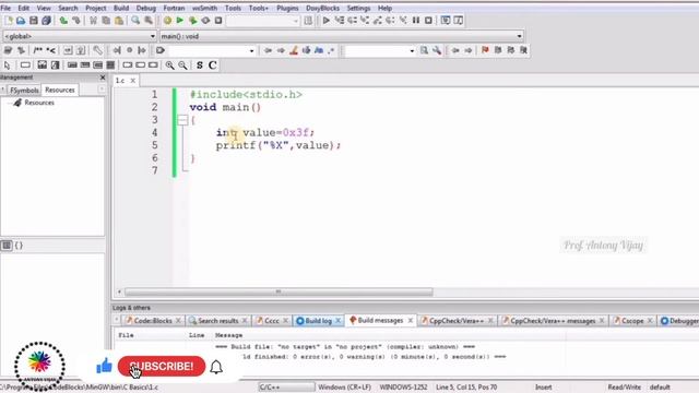 Keywords, Identifiers and Literals in C programming (ENG) | Prof.Antony Vijay смотреть онлайн