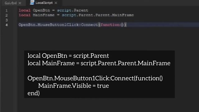 How to make a GUI appear on click! | Roblox Studio Tutorial [ZebroBoi] смотреть онлайн