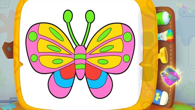 Baby Panda Coloring Book # Children Play Coloring Animals Vehicles # Fun Colors Game For Kids