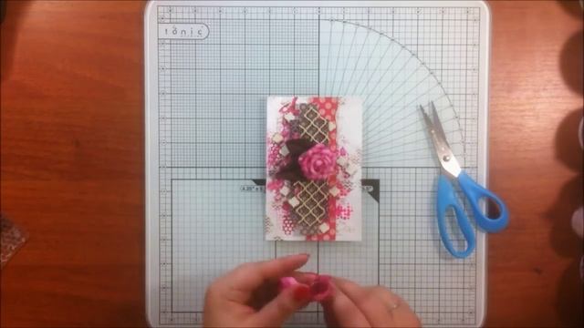 Открытка яркая и красочная для ScrapEgo