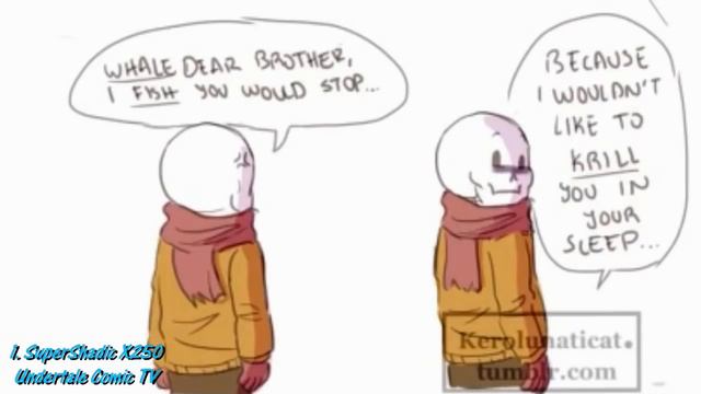 Sans is a good brother【 Epic Undertale Comic dub Compilation 】 смотреть онлайн