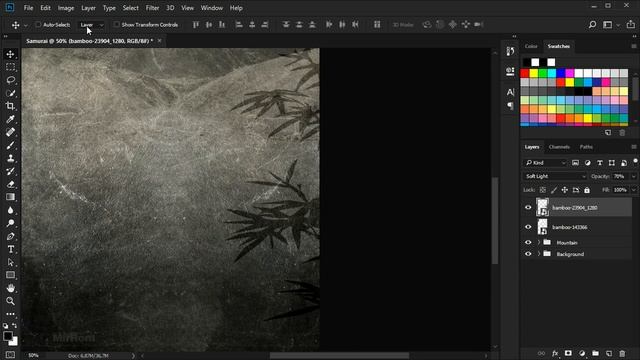 How To Create A Digital Art Samurai Photo Manipulation In Photoshop