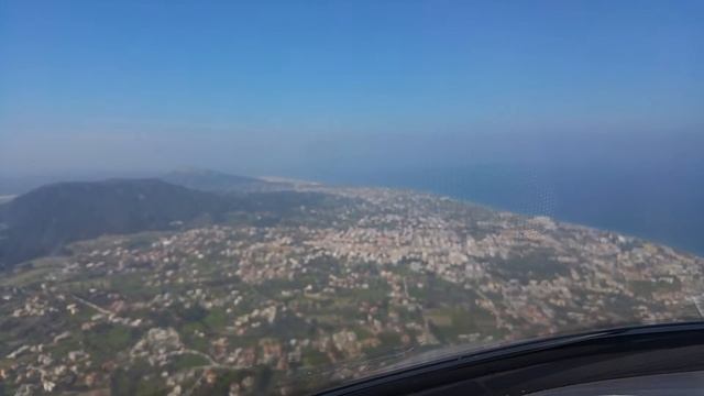 Rhodes Airport visual approach runway 25 смотреть онлайн