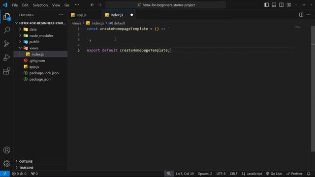 HTMX Tutorial for Beginners #2 - Starter Project Setup смотреть онлайн