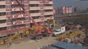 Демонтаж башенного крана КБ-405