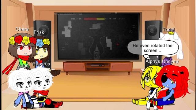 UNDERTALE react to "HELP FROM the void Phase 6" | Read Description (or maybe not) | Gacha Reaction смотреть онлайн
