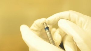 Установка реечной перегородки с синхронным механизмом