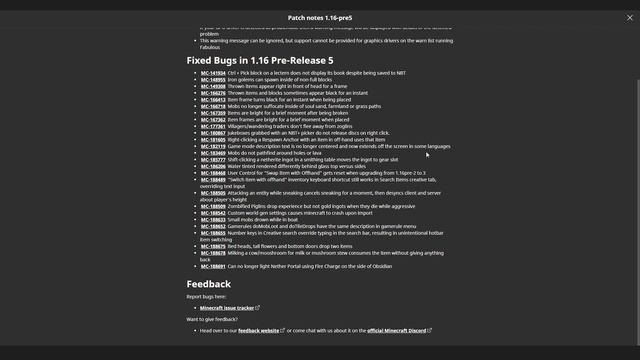 1.16 Pre-Release 5 PATCH NOTES! Even More Bug Fixes :D смотреть онлайн