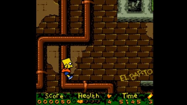 The Simpsons: Night of the Living Treehouse of Horror - Game Boy Color Gameplay - VisualBoyAdvance смотреть онлайн