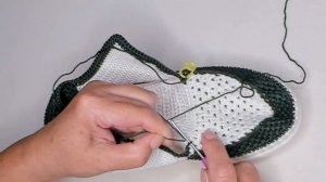 ?⚡КРОССОВКИ ЖЕНСКИЕ ЧАСТЬ 3 ?МК ДЛЯ НОВИЧКОВ? ВЯЖЕМ КРЮЧКОМ ?? CROCHET SHOES