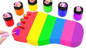 Мультики для малышей. Кинетический песок поделки. АСМР. Успокаивающие звуки. Залипательно