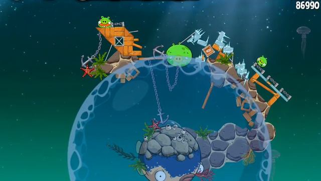 Angry Birds Space Level 6-27 Pig Dipper 3 Star Walkthrough смотреть онлайн