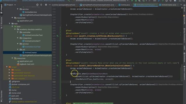 Spring WebFlux Essentials 25 - R2DBC Transactions Unit Tests смотреть онлайн