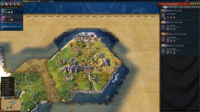 Civ 6 Multiplayer SPEED CAST #4: 4 Friends on 4-leaf Clover смотреть онлайн