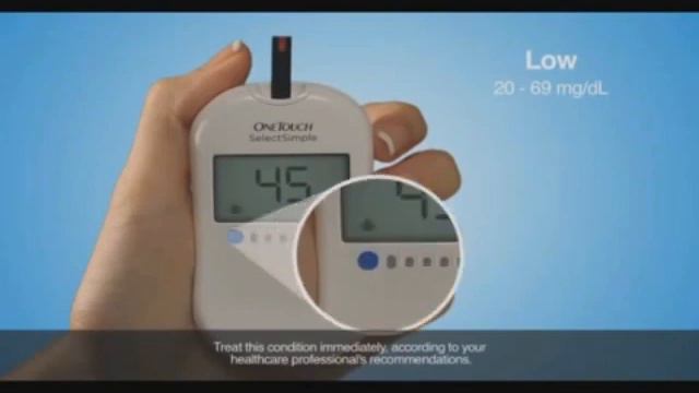 How to Use One Touch Select Simple Glucometer Demo смотреть онлайн