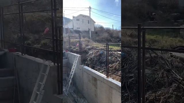 Ввод газа в дом +забор смотреть онлайн