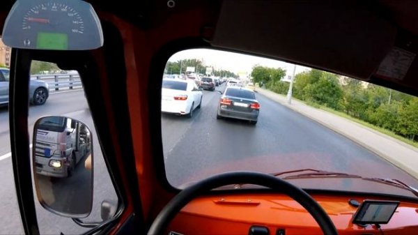 UAZ Expedition - Bukhanka Extreme Edition. Pov Test Drive. Driver's eye