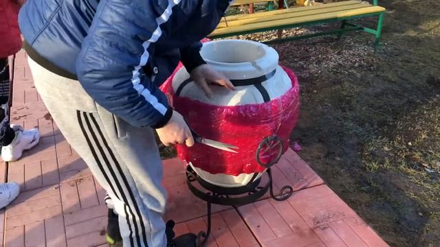 Распаковка и обзор тандыра Есаул. Часть 1