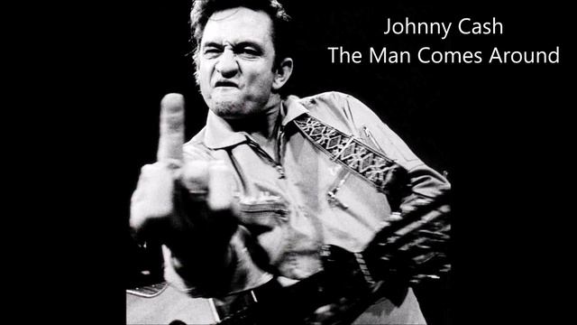 Johnny Cash - The Man Comes Around (Guitar Backing Track) смотреть онлайн