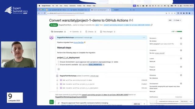 ⌨ Z Azure DevOps do GitHub Actions z użyciem ChatGPT - Piotr Rogala смотреть онлайн