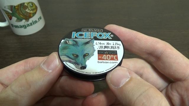 Видеообзор зимней лески Balsax Ice Fox по заказу Fmagazin