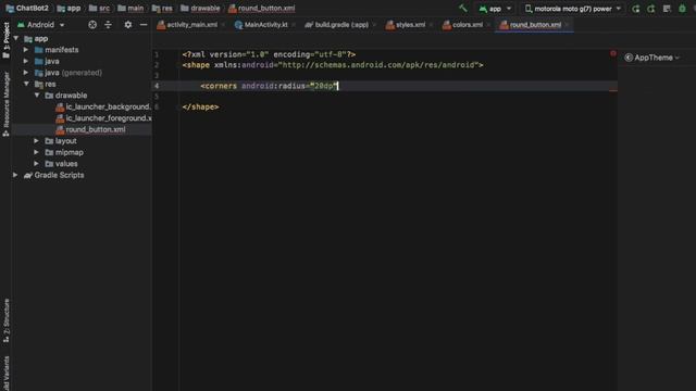 Creating a Chat Bot app in Android Studio using Kotlin (Part 2: UI) смотреть онлайн