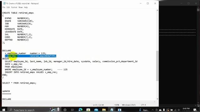 10 . Insert and Update in Tables PL SQL || Oracle PL/SQL Tutorial in Bangla || Part - 10 смотреть онлайн