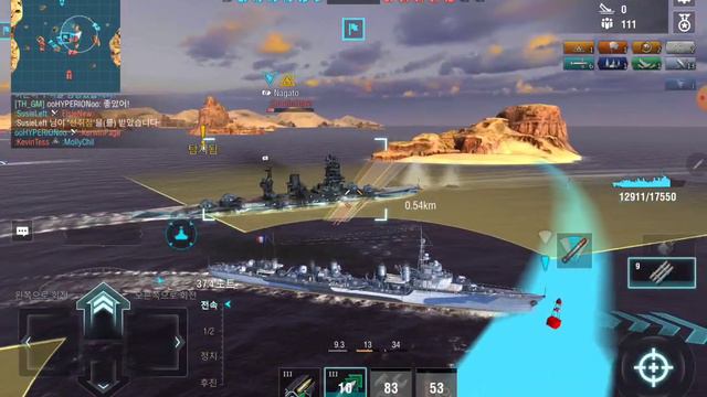 World of Warships Blitz - Tier 7 France Destroyer Vauquelin 01 смотреть онлайн