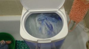 Стирка постельного белья и полотенец в стиральной машине Принцесса  (часть 1)