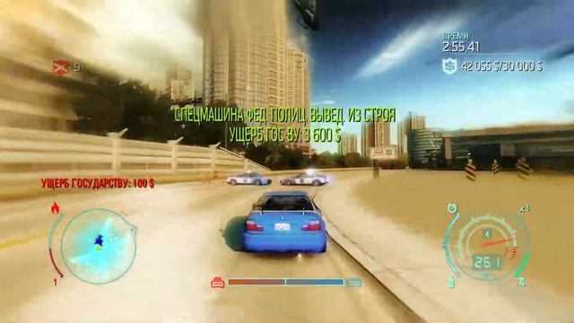 NFS Undecover HD Gameplay Part 4 BMW M3 E46 смотреть онлайн