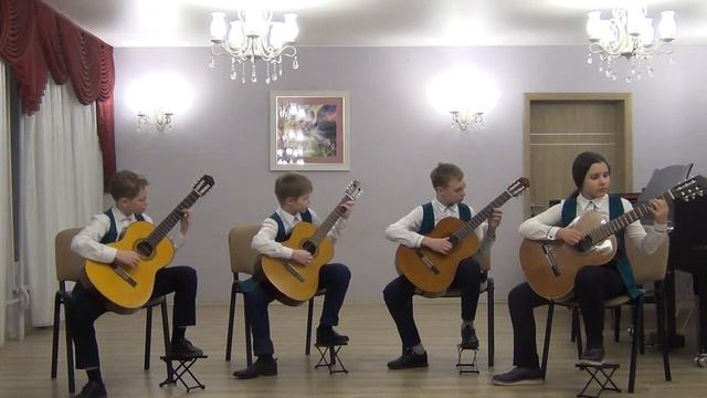Вальс "Метель". Ансамбль "Магия струн". 10-12 лет. МБУ ДО "ДМШ №13". смотреть онлайн