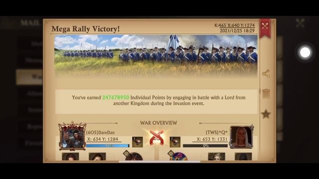 [Guns of Glory] KVK - K136 VS K465 VS K605! смотреть онлайн