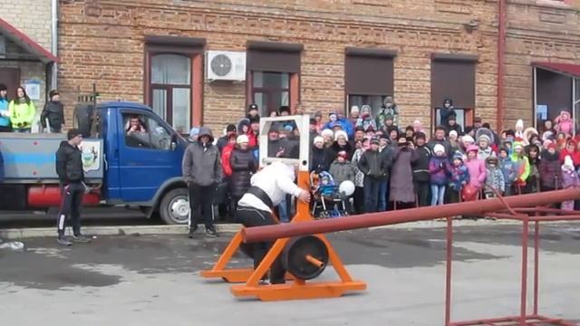 Ялуторовск Масленица 2016 Русские богатыри смотреть онлайн
